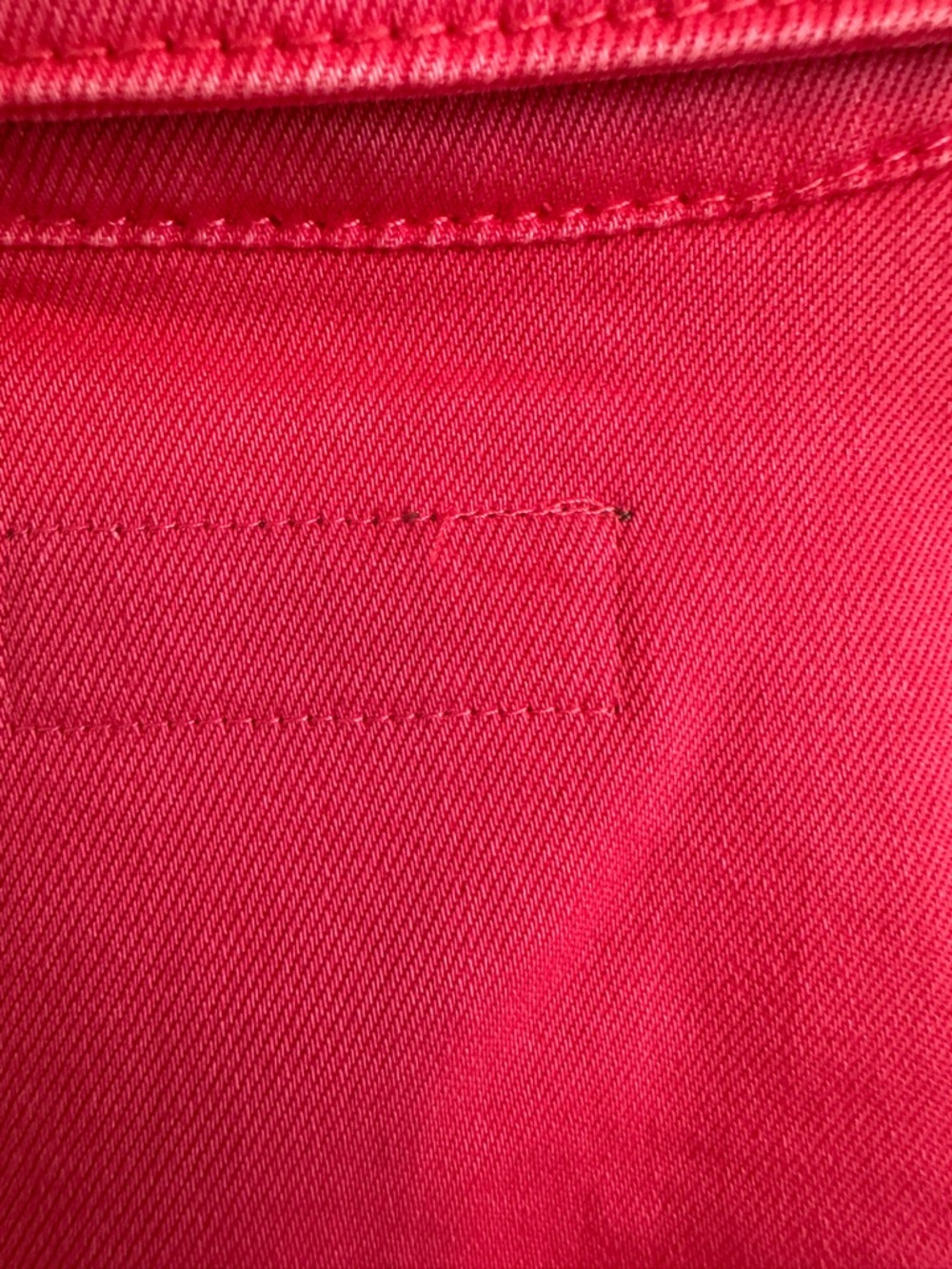 Kut from the Kloth Bright Pink Denim Jacket - Picture 16 of 16